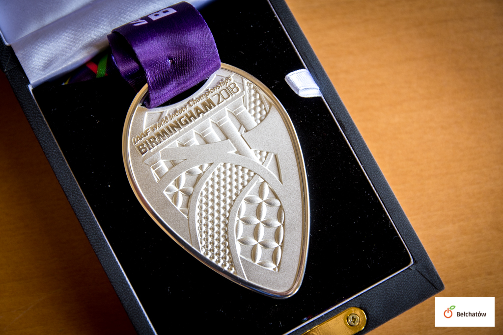 Medal wywalczony przez Aleksandrę Gaworską 