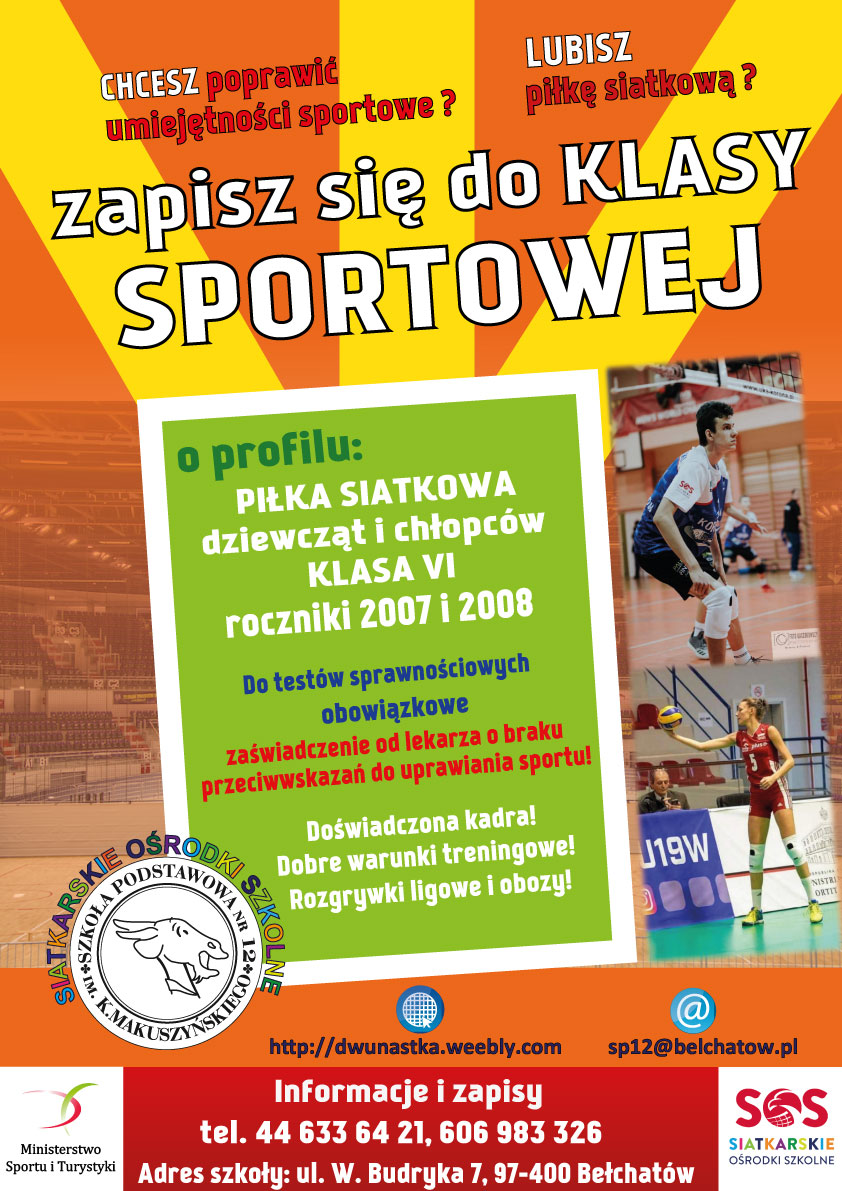 plakat sportowy 2019 gazeta belchatowska