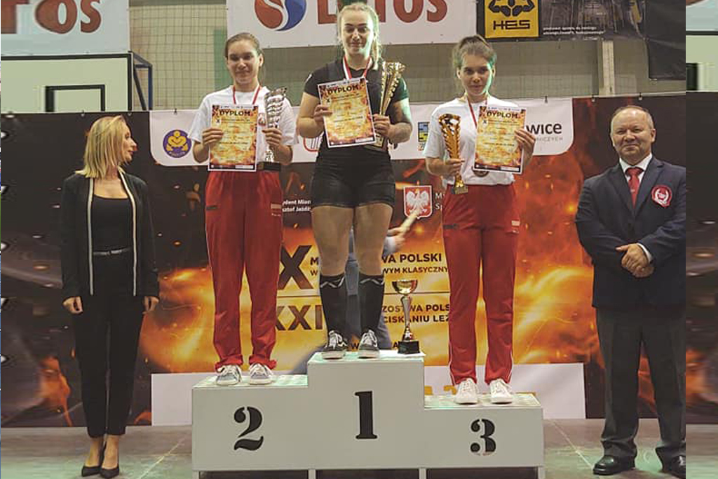 Ida Lis po raz kolejny została mistrzynią Polski w trójboju siłowym; fot. Dariusz Lis