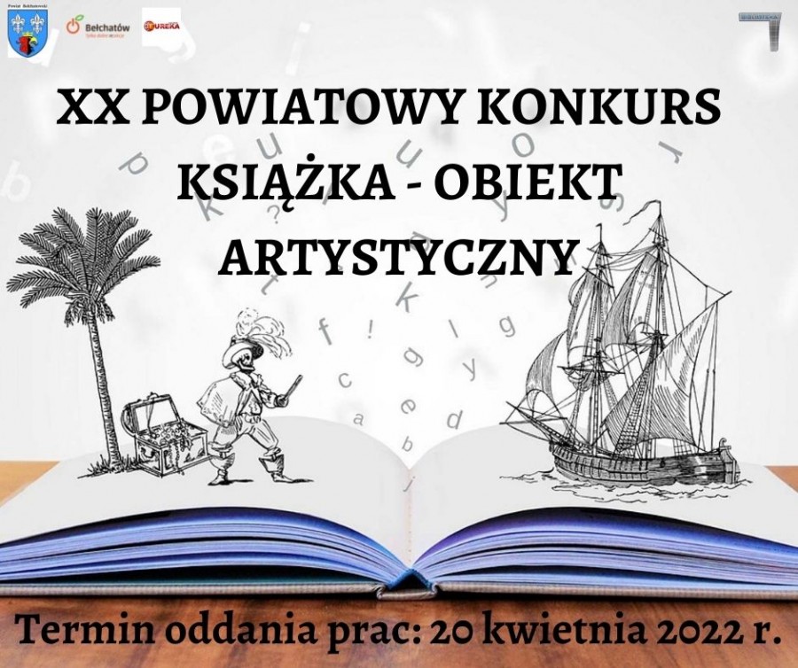 "Książka obiekt artystyczny" to drugi z konkursów ogłoszony przez Miejską i Powiatową Bibliotekę w Bełchatowie 
